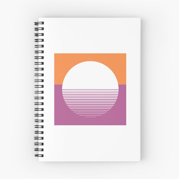 Item preview, Lesbian Pride Minimalist Sunset designed and sold by everything4eva.