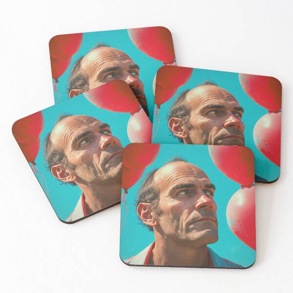 Item preview, Trevor Philips hallucinates red balloons designed and sold by Northam Secondhand.