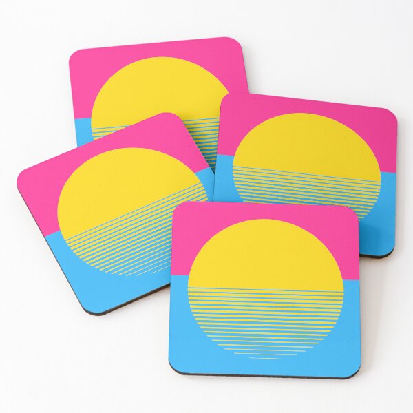 Item preview, Pan Pride Minimalist Sunset designed and sold by everything4eva.