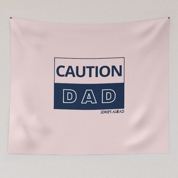 Item preview, Caution Dad Jokes Ahead designed and sold by Marting0.