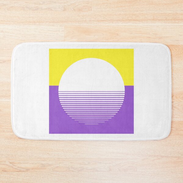 Item preview, Nonbinary Pride Minimalist Sunset designed and sold by everything4eva.