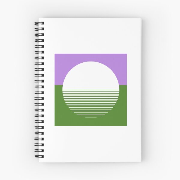 Item preview, Genderqueer Pride Minimalist Sunset designed and sold by everything4eva.