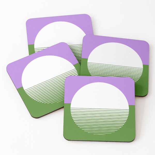 Item preview, Genderqueer Pride Minimalist Sunset designed and sold by everything4eva.