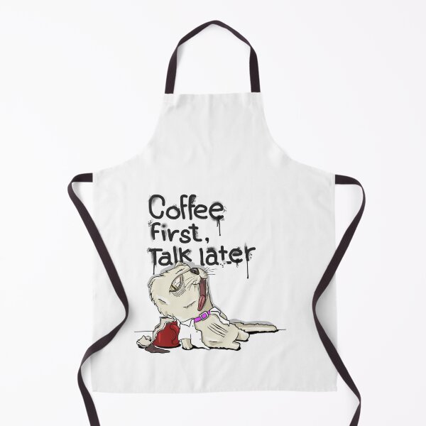 Item preview, Coffee First, Talk Later designed and sold by catahoilc.