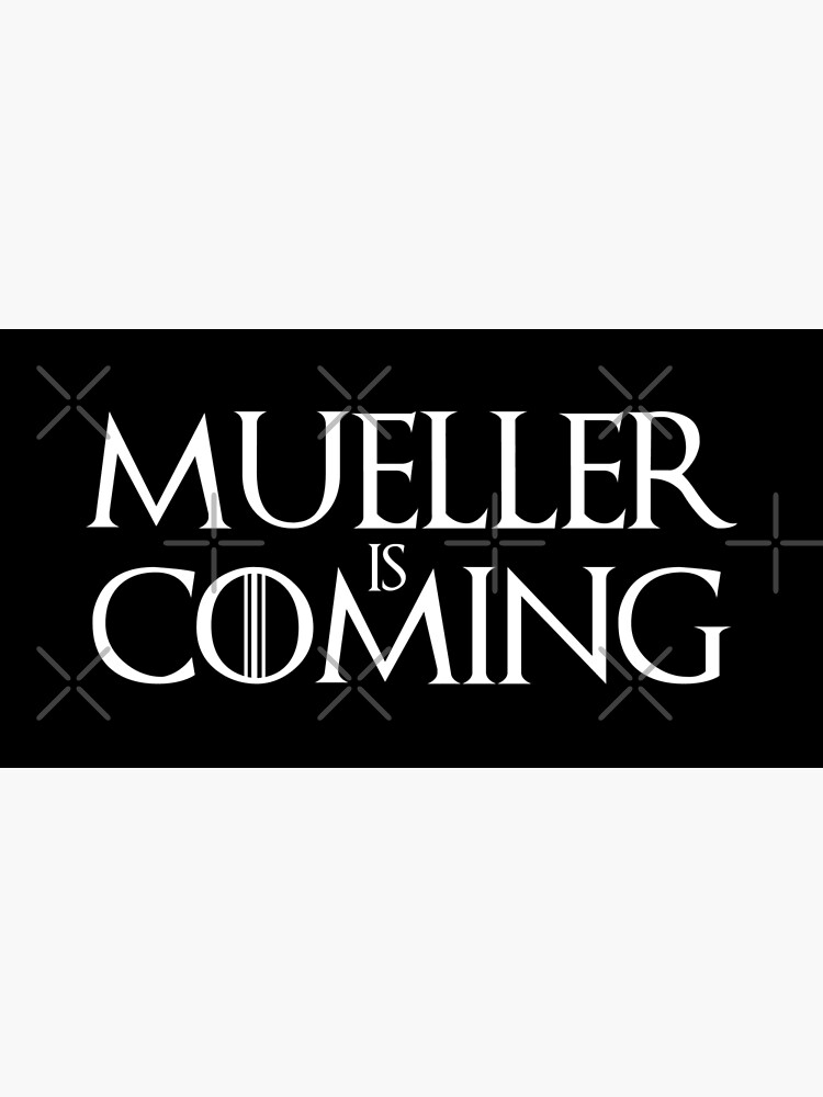 It&#39;s Mueller Time - Follow the Rubles Sticker for Sale by  Thelittlelord