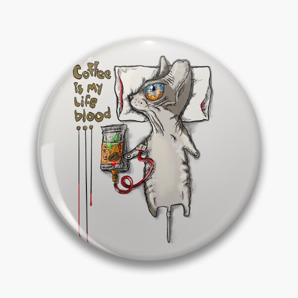 Item preview, Coffee Is My Life Blood designed and sold by catahoilc.