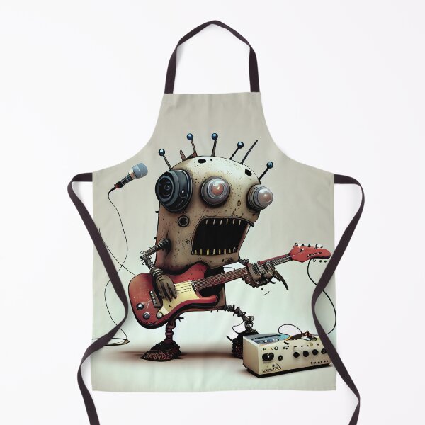 Item preview, "Rhythmic Robotics: The Futuristic Musician" designed and sold by digitalbrosse.