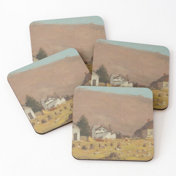 Item preview, Farmstead by Hill, Sketch VII by Lawren Harris designed and sold by TheRedVineyard.
