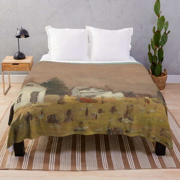 Item preview, Farmstead by Hill, Sketch VII by Lawren Harris designed and sold by TheRedVineyard.