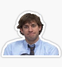 Pegatina Jim Halpert: la oficina