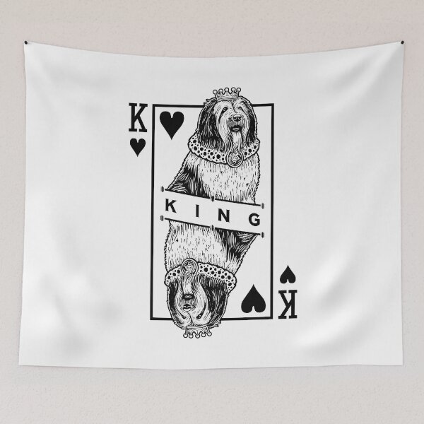 Item preview, Polish Lowland Sheepdog King Of Hearts Funny PLS Dog Lover designed and sold by GrandeDuc.