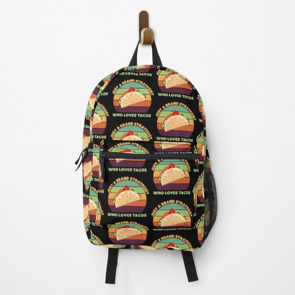 Item preview, Just a brand strategist who loves tacos, funny tacos lovers, brand strategist job ,brand strategist humor, joke, meme, foodie worker, funny food lover sayings designed and sold by SGS-.