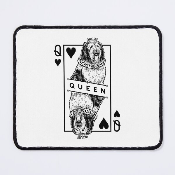 Item preview, Polish Lowland Sheepdog Queen Of Hearts Funny PLS Dog Lover designed and sold by GrandeDuc.