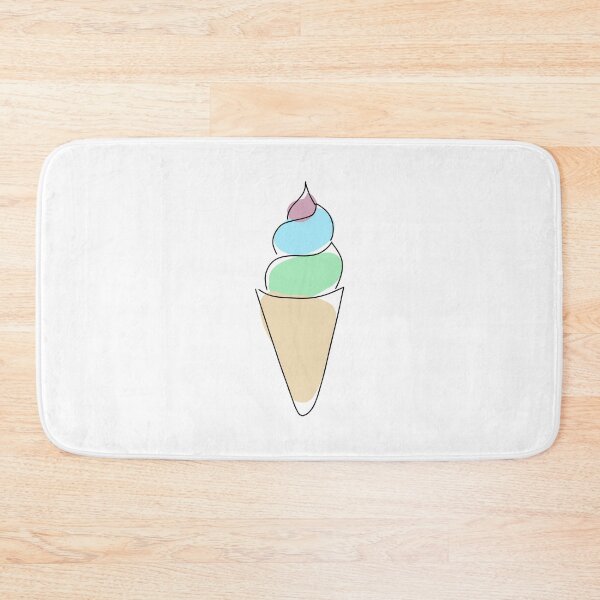 Item preview, Minimalist icecream designed and sold by anycolorart.