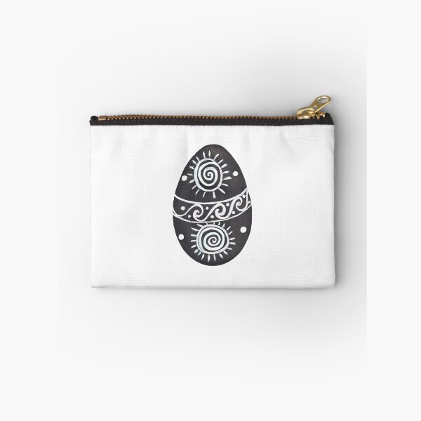 Item preview, Black and white Handpainted Pysanka designed and sold by Wolshebnaja.