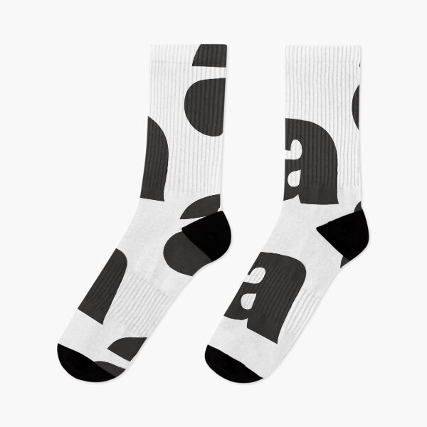 Item preview, Modern letter a initial Large bold letters typography simple minimalist black and white designed and sold by tanabe.