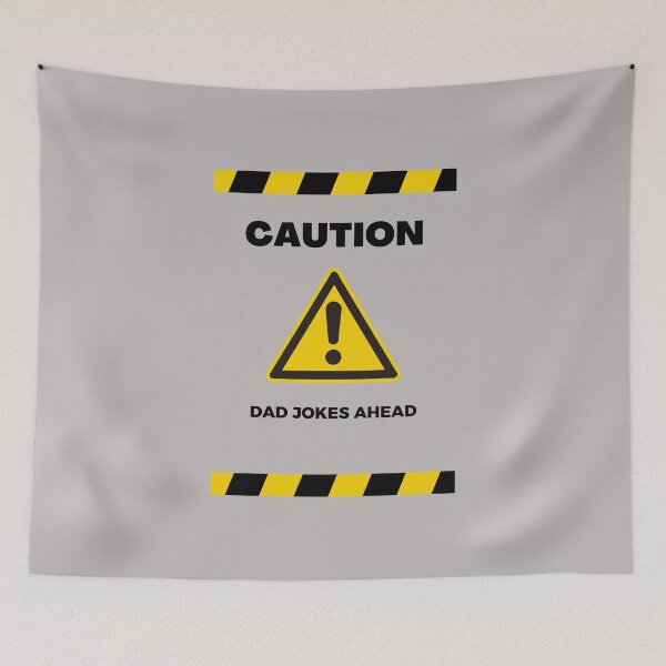 Item preview, Caution Dad Jokes Ahead designed and sold by Marting0.