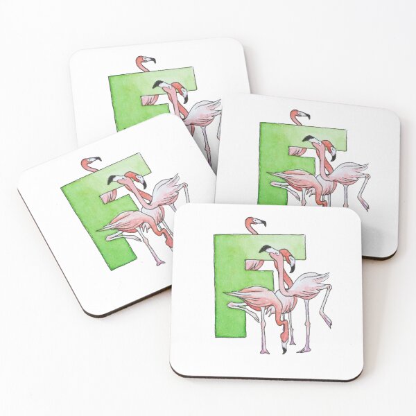 Item preview, F for Flamingo designed and sold by immerzdstudio.