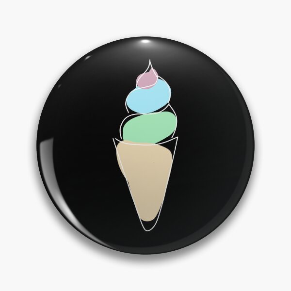 Item preview, Minimalist icecream designed and sold by anycolorart.
