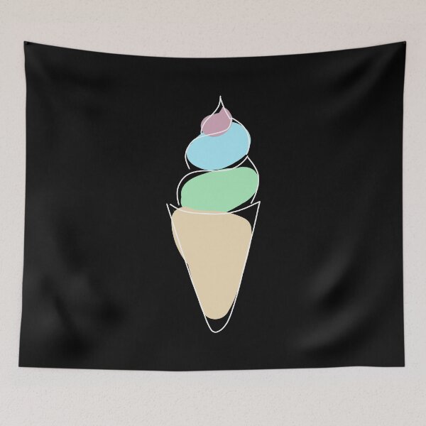 Item preview, Minimalist icecream designed and sold by anycolorart.