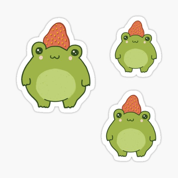 Cute Froggy Sticker for Sale by cheyparrish