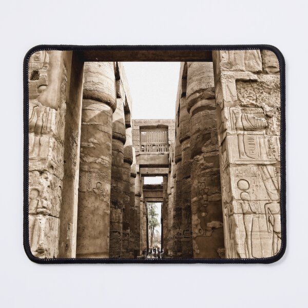 Artikelvorschau, Blick in die große Säulenhalle des Amun-Re, Karnak-Tempel Luxor, Ägypten entworfen und verkauft von Einsiedel.