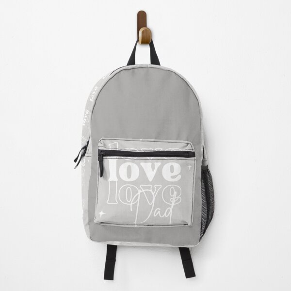 Item preview, Love, Love, Love Dad | Text-Based Design (White) designed and sold by Strad Digital ART.