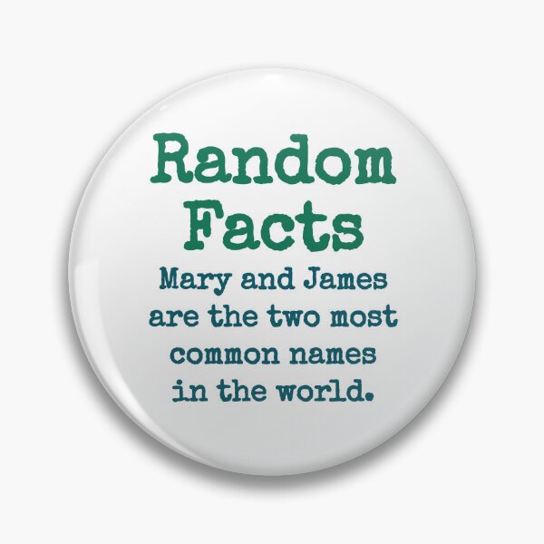 Item preview, Mary And James - Trivia Fact designed and sold by CrankyOldDude.