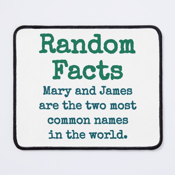 Item preview, Mary And James - Trivia Fact designed and sold by CrankyOldDude.