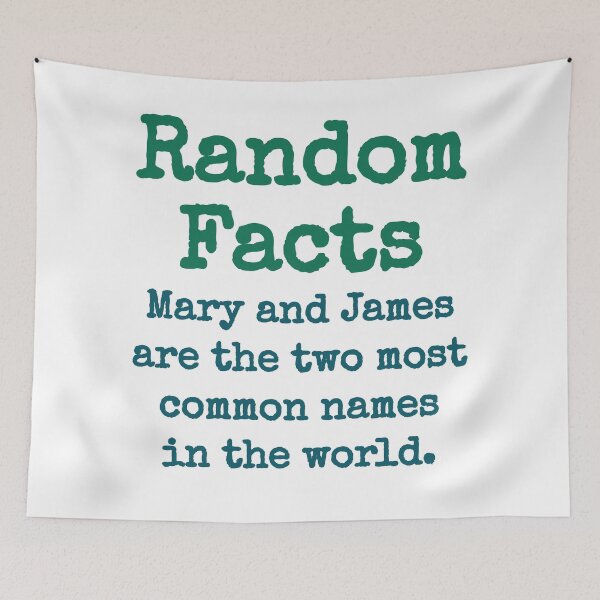 Item preview, Mary And James - Trivia Fact designed and sold by CrankyOldDude.