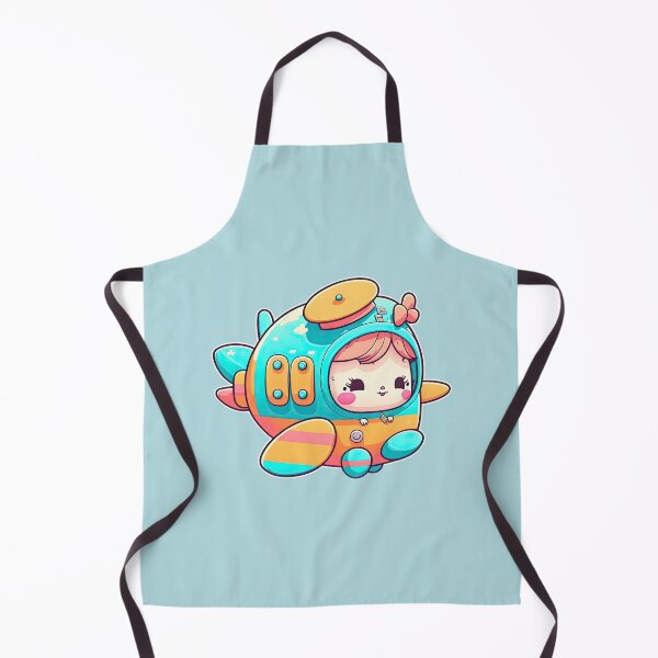 Item preview, Funny Airplane Captain Girl Soaring Through the Skies Taking Flight With Humor designed and sold by ultra-cute.