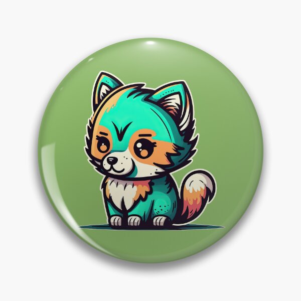 Item preview, Cute Lovely Magical Wolf Adorable Kawaii Animal designed and sold by ultra-cute.