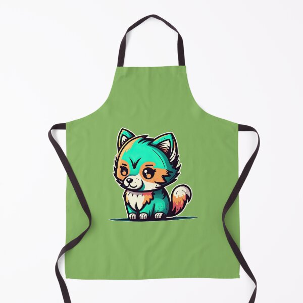 Item preview, Cute Lovely Magical Wolf Adorable Kawaii Animal designed and sold by ultra-cute.