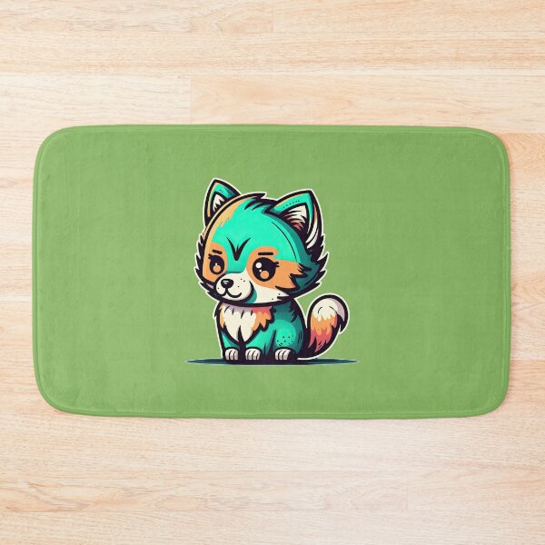 Item preview, Cute Lovely Magical Wolf Adorable Kawaii Animal designed and sold by ultra-cute.