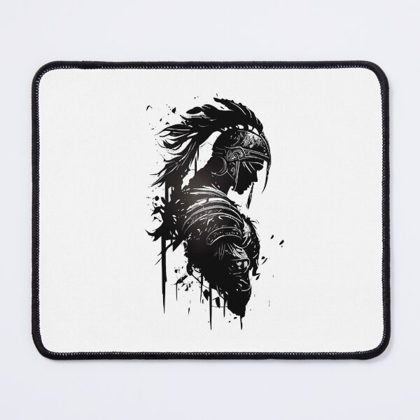 Item preview, Spartan Warrior Silhouette designed and sold by ShadowAndSlate.