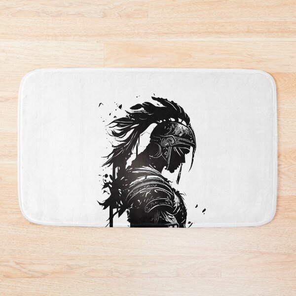 Item preview, Spartan Warrior Silhouette designed and sold by ShadowAndSlate.