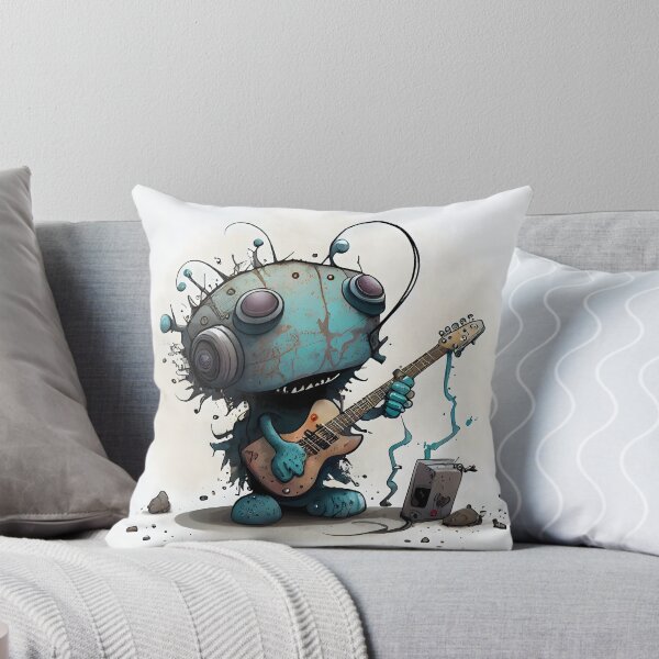 Item preview, "Rhythmic Robotics: The Futuristic Musician" designed and sold by digitalbrosse.