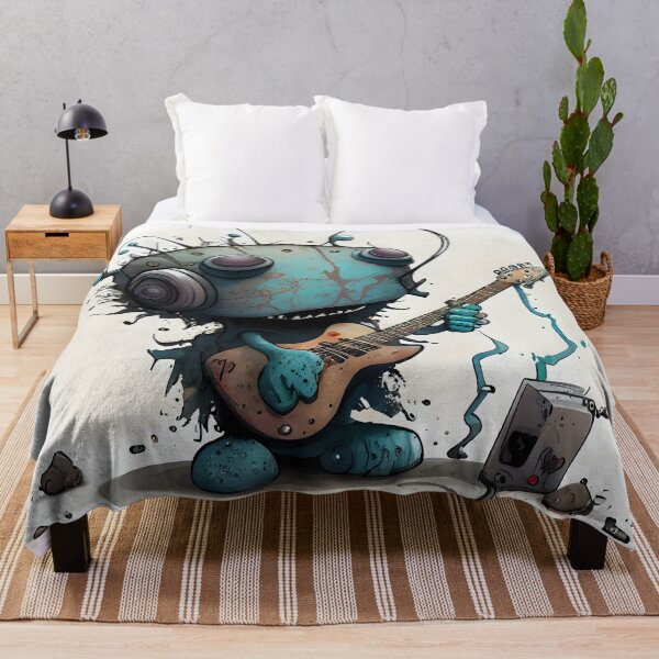 Item preview, "Rhythmic Robotics: The Futuristic Musician" designed and sold by digitalbrosse.