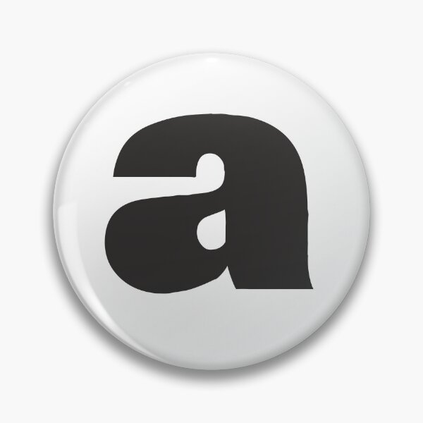 Item preview, Modern letter a initial Large bold letters typography simple minimalist black and white designed and sold by tanabe.