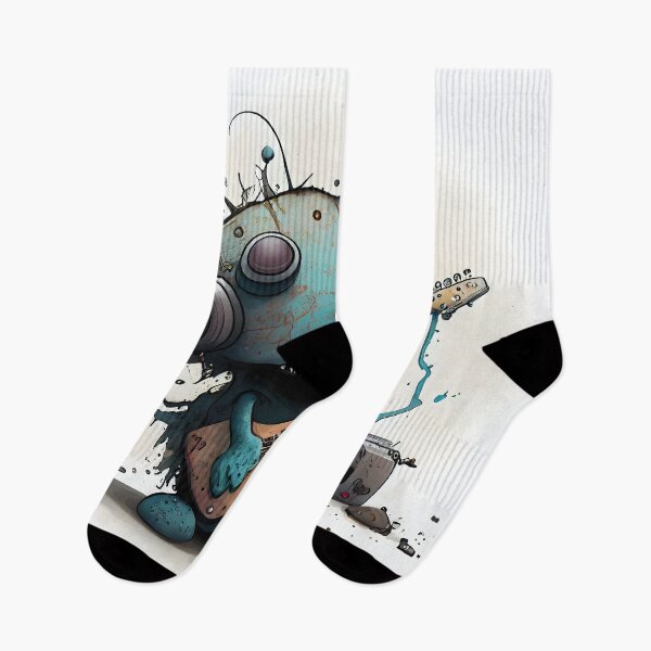 Item preview, "Rhythmic Robotics: The Futuristic Musician" designed and sold by digitalbrosse.