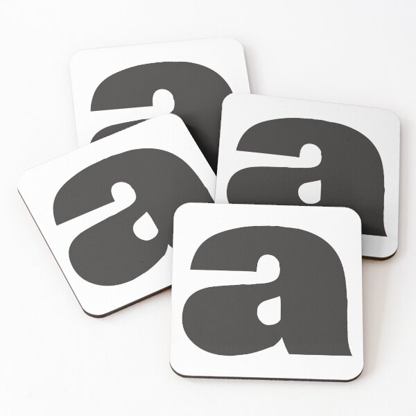 Item preview, Modern letter a initial Large bold letters typography simple minimalist black and white designed and sold by tanabe.