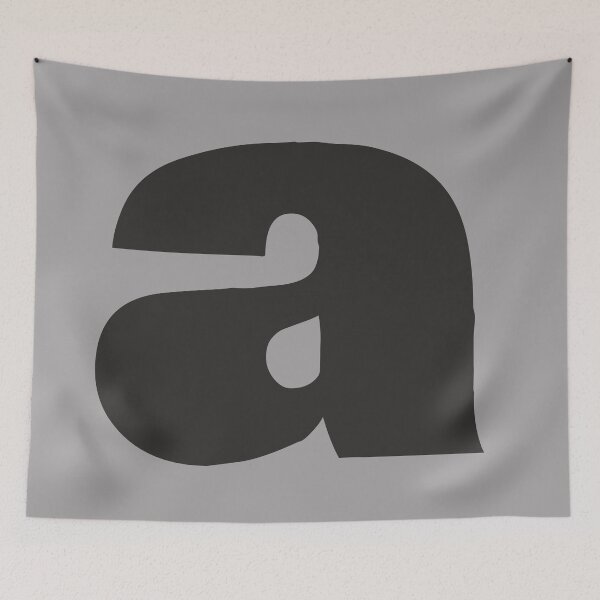 Item preview, Modern letter a initial Large bold letters typography simple minimalist black and white designed and sold by tanabe.