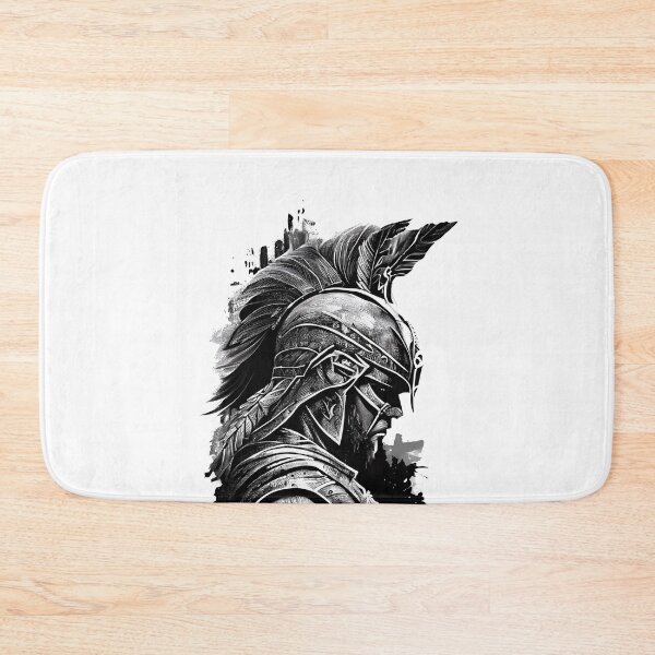 Item preview, Ink Spartan Warrior designed and sold by ShadowAndSlate.