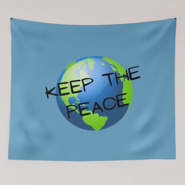 Item preview, Keep The Peace - World Peace designed and sold by LMoonDesigns.