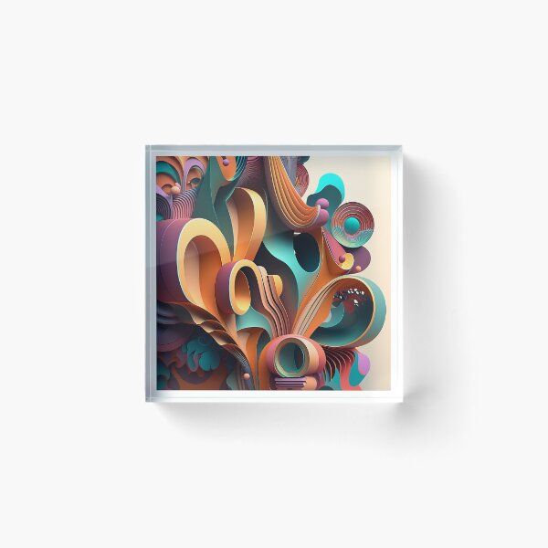 Item preview, Vibrant and Colorful Abstract Design designed and sold by EnzoZs.