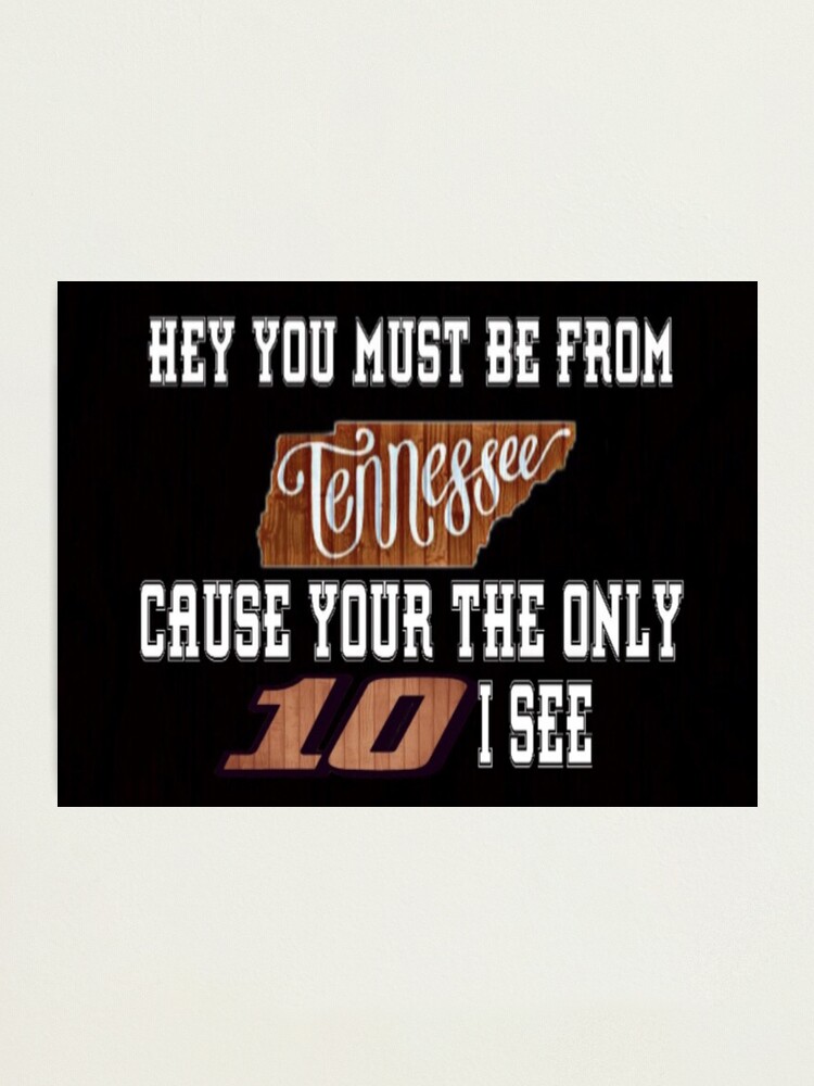 Your The Only Ten I See Photographic Print By Italianricanart Redbubble