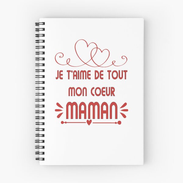 Item preview, Je T'aime Maman joli Cadeau Fête des Mères Pour les Mamans designed and sold by ZANNIX.