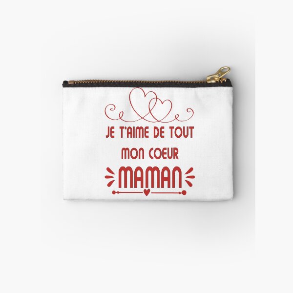 Aperçu de l'œuvre Je T'aime Maman joli Cadeau Fête des Mères Pour les Mamans créée et vendue par ZANNIX.