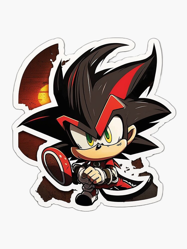 Shadow The Hedgehog Stickers for Sale