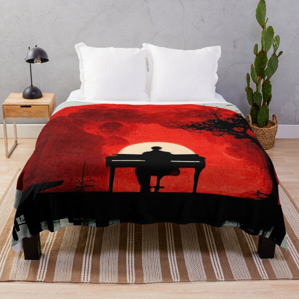 Item preview, Piano Player Red Moon Evening designed and sold by Creative Shed Designs.